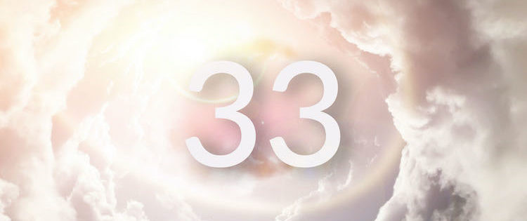 angel number 33 clouds